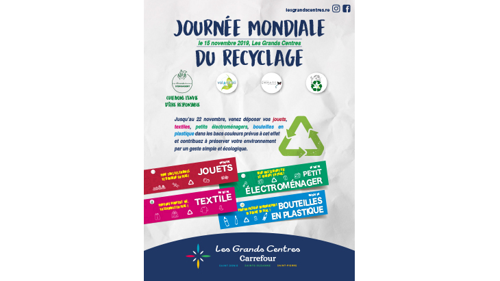 Journée mondiale du Recyclage et la Semaine de réduction des déchets