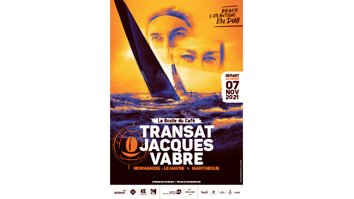 Affiche de promotion de la 15e édition du Transat Jacques Vabre