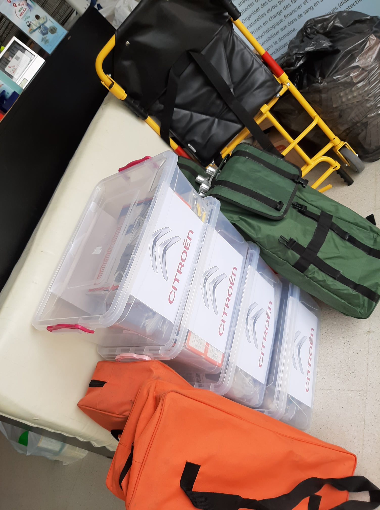 Don de matériel médical de Citroën Algérie pour aider les malades en partenariat avec WinNelka